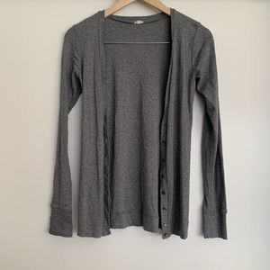 J. Crew Gray Cardigan